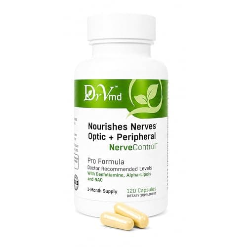 DrVmd Nerve Control – Alpha Lipoic Acid (ALA) & B Vitamin Complex (1 Month Supply) to Support Healthy Nerve Function and Comfort in Hands & Feet - Image 1