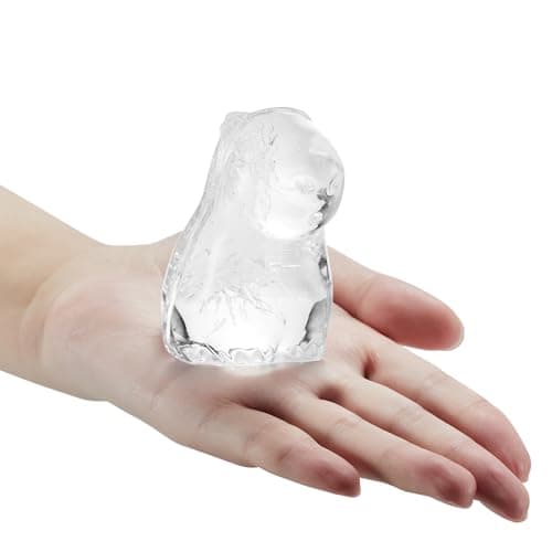 ACOOKEE Capybara Ice Cube Tray Fun Shapes, Odd Novelty Cute Capybara Gifts Stuff, 2.2" Large Silicone Whiskey Ice Mold for Cocktails,Bourbon,Brandy, w/Funne - Thumbnail 6