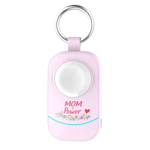 Mothers Day Gifts for Mom Power – Portable Charger with Keychain for Apple Watch, Magnetic Wireless Charging for iWatch, Mom Gifts for Travel - Image 1