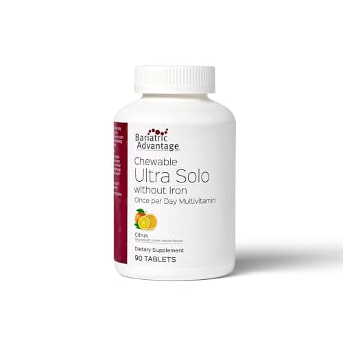 Bariatric Advantage - Chewable Ultra Solo Without Iron - Citrus - 90 Tablets - (Pack of 1) - Image 1