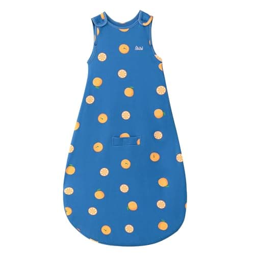 AnZai Merino Wool & Organic Cotton Baby Sleep Sack 2-24 Months – Universal Size Wearable Blanket with 2-Way Zipper & Adjustable Snaps, Year-Round Sleeping Bag