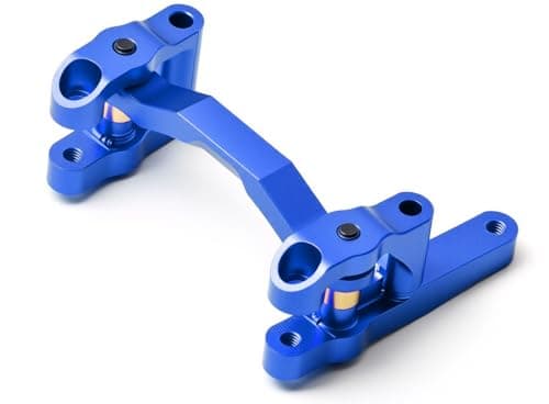 Fraizoe RC Steering Set 7075 Aluminum Alloy Anodized Replace for ARRMA - ARA340202 Compatible with ARRMA 1/14 Typhon, 1/16 Mojave, 1/18 Granite GROM/LOSI 1/12 NASCAR Models (LOS1122409/2405/2412) - Image 1