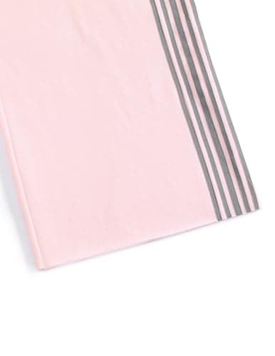 Aelfric Eden Baggy Wide Leg Sweatpants for Women Men Double Elastic Waisted Streetwear Y2K Casual Lounge Pants Trouser with Pockets Pink X-Small - Thumbnail 5