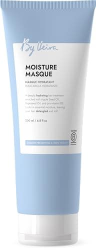 By Veira, Moisture Hair Mask 6.8 Fl Oz, For Frizzy/Dry Hair, Provitamin B5 & Rapeseed oil for Moisturising & Great Shine, Colour preserving, 100% vegan & Sulphate/Silicone free - Image 1