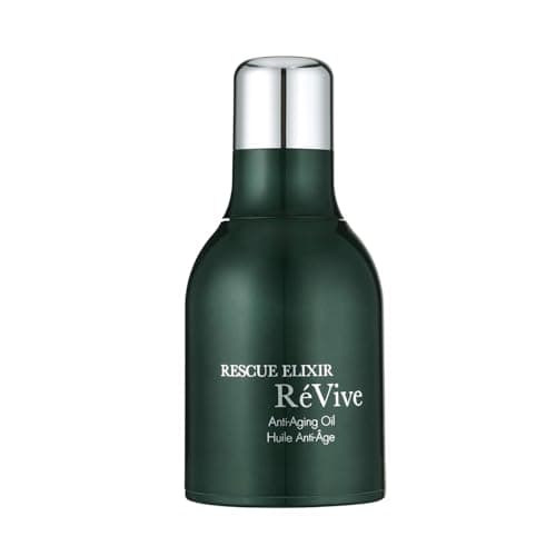 RéVive Anti Aging Face Oil - Rescue Elixir Overnight Face Oil Moisturizer - Helps Improve Skin Barrier & Reduces Fine Lines - Plumps & Smooths Skin with Murumuru Butter & Bio-Renewal Peptides (30 ml)