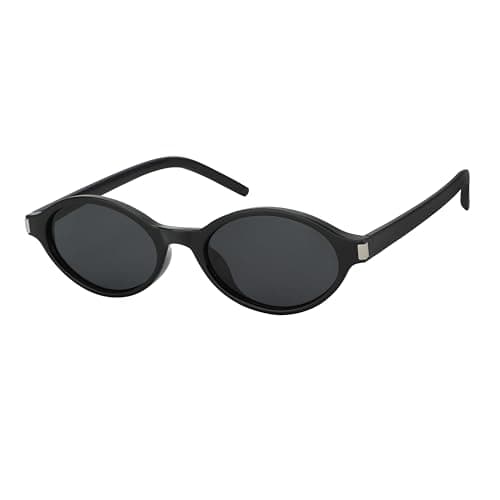 JOOX Retro Oval Sunglasses for Women Vintage Small Narrow 90s Y2K Trendy Designer Sun Glasses - Image 1