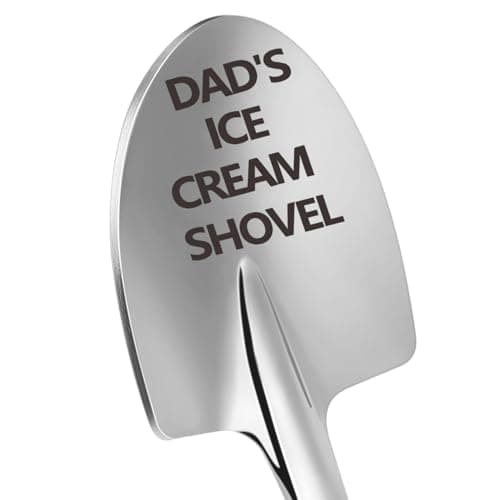 Dads Ice Cream Shovel Spoon, Fathers Day Gifts From Daughter - Dad Gift, Unique Funny Dad Gifts - Birthday Gifts For Dad, Gifts For Dad Who Wants Nothing - Ice Cream Spoon Gifts - Image 1
