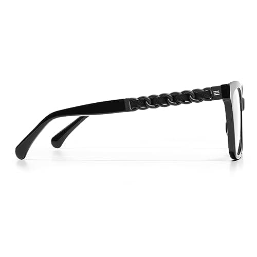 isheep Blue Light Blocking Glasses for Women & Men, Anti Eye Strain Computer Gaming Glasses with Clear Lens, Lightweight Durable Frame, UV Protection - Thumbnail 3