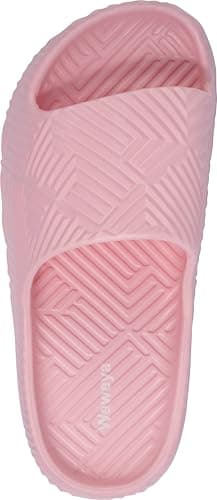 Weweya Shower Slippers Women Men Lightweight House Slides for Bathroom Dorm Beach Gym Pink Women Size 9 Men Size 7 - Thumbnail 5
