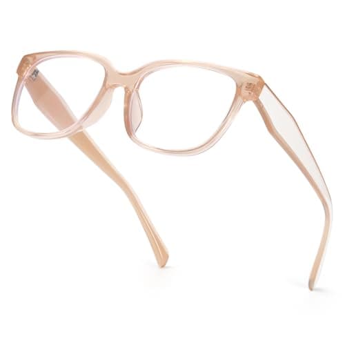 SODQW Trendy Blue Light Blocking Glasses for Women Square Frame Reduce Eyestrain Computer Glasses - Image 1