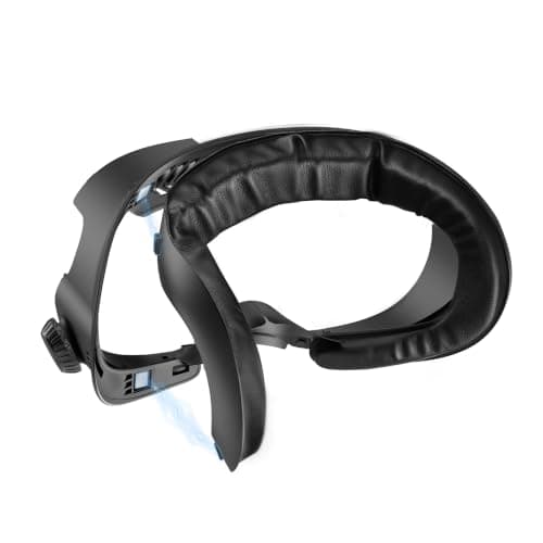 AMVR FC4M Magnetic Facial Interface, Silk Face Pad Cover with Ventilation-Design, Compatible with Quest 3 Accessories, Face Cushion for Halo Head Strap (NOT Compatible with Quest 3S) - Image 1