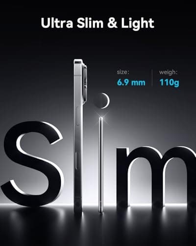 Kuulaa Power Bank Ultra Slim, 0.28 in MagSafe PowerBank 5000 mAh, PD20W Small Power Bank, Magnetic Wireless External Mobile Phone Batteries for iPhone 16 Pro/15/14/13/12 Series (White) - Thumbnail 4