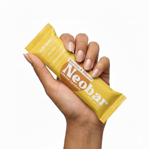 NEOBAR Fruit and Nut Bars - Plant-Based Vegan Snack Bars, Gluten Free Dairy Free Snacks, No Added Sugar, No Preservatives, Non-GMO | Banana & Peanut,12 Count - Thumbnail 4