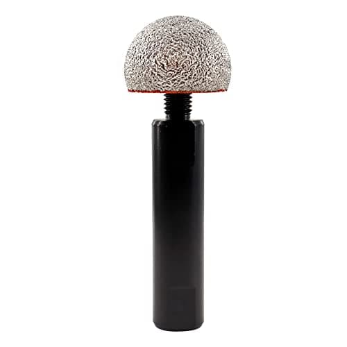 Spherical Diamond Grinding Bit - BRSCHNITT Grinding Trimming Wheel for Stone Flowerpots,Cobblestone,Granite,Marble Rock Planters Diamond Milling Carving DIY Handmade Cutter(30mm)