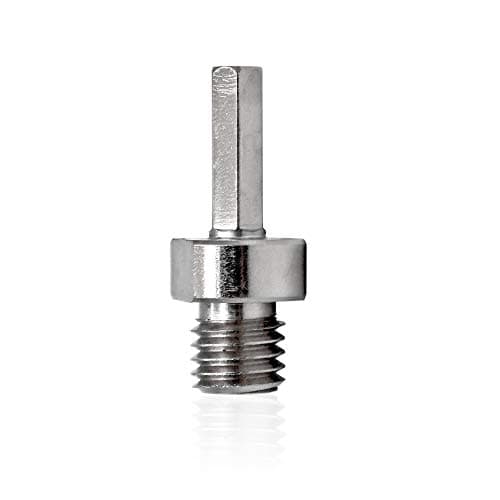 BRSCHNITT Core Drill Bit Arbor Adapter, 5/8"-11 Thread to 3/8" Hex Shank for Threaded Diamond Hole Saw Core Drill Bit - Image 1
