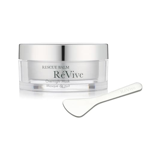 RéVive Rescue Balm Overnight Face Mask - Nourishing Facial Mask to Help Visibly Improve Signs of Stress & Restore Skin Vitality - Made with Peptides, Shea Butter & Aloe Vera to Soothe Skin (2.5 oz)
