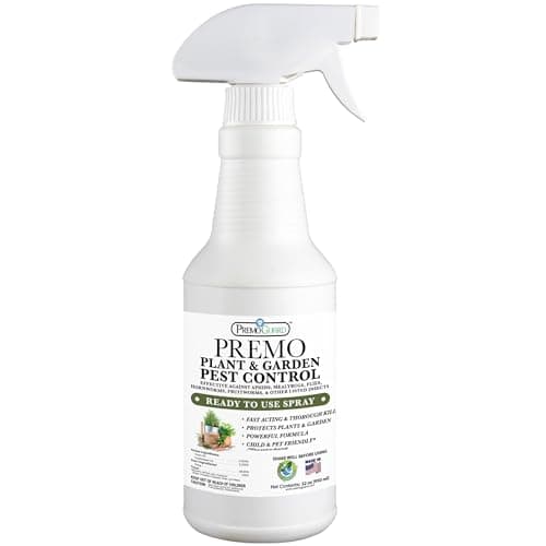 Plant & Garden Pest Control by Premo Guard - 32 oz - Insect & Disease Control for Organic Gardening - Effective Natural Plant Based Formula for Inside & Outside Plants - Image 1
