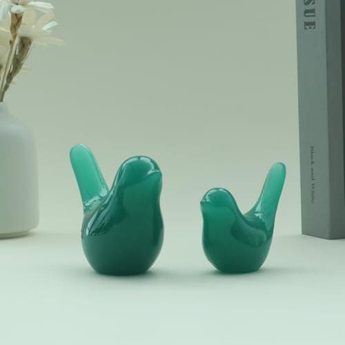 YeseeYe Birds Statues Home Decor Figurine - Modern Style Sculpture Decorative Ornaments for Living Room, Bedroom, Office Desktop, Cabinets - Image 1