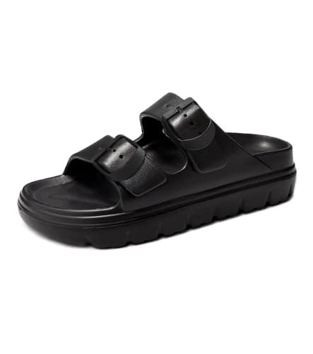 Haifago Womens Platform Sandals with Arch Support, Summer Beach Slides with Adjustable Buckle, Comfort Lightweight Chunky Cushion Slip on Sandal - Image 1