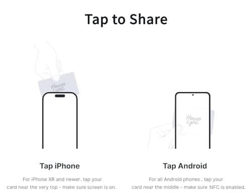 AI Smart Digital Business Card, with HeyLyncNow App, Scan and Digitize | Automated Contact Enrichment | Voice Notes Transcription | AI Drafts Follow-Up Email | NFC Tap to Share - Thumbnail 5