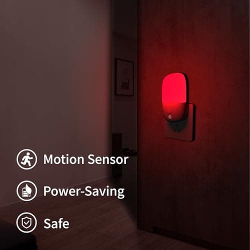 Omndpou 670nm Red Light Night Light Bulbs for Sleep-2 Color Modes (Red,Yellow) with Memory Function,Dimmable LED Light Bulbs for Bedroom,Nursery,Bathroom Eye-Caring Nightlight for Adults&Kids 2 Pack - Thumbnail 5