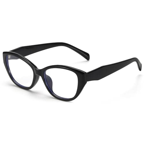 SODQW Designer Blue Light Blocking Glasses for Women Cat Eye Frame Reduce Eyestrain Computer Glasses for Gaming/TV - Image 1