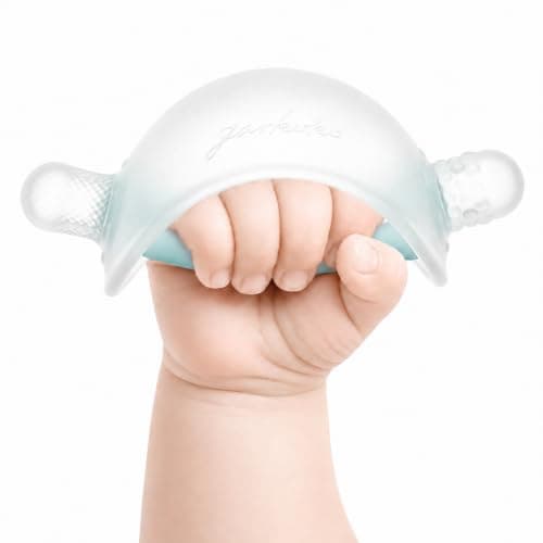 Garkoko Baby Teething Toys for 3–6 6-18 Months – Silicone BPA-Free No-Drop Wrist Teether, Baby Teether Toy for Teething Relief