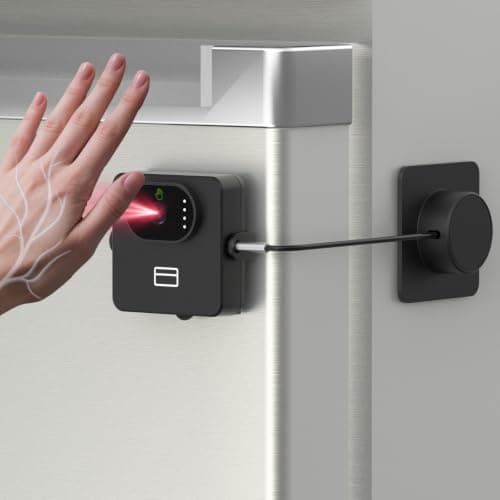 Palm Vein Fridge Lock, Smart Child Safety Lock for Refridgetor, Freezer - Image 1