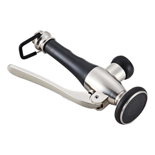 Kitchen Faucet Replacement Head, Spray Head with Stream & Spray Functions, High-Pressure Anti-Clog Nozzle, Easy Install, Fits Most Kitchen Faucets, Brushed Nickel - Image 1