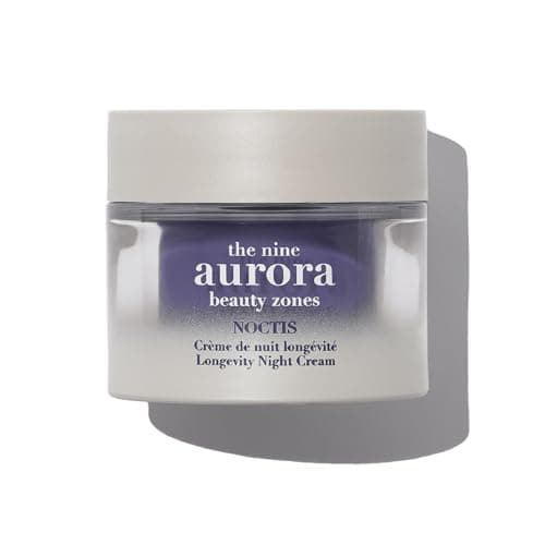 THE NINE AURORA BEAUTY ZONES Longevity Night Cream – Overnight Nourishing Face Cream Designed for Long-Term Skin Comfort, Balance & Resilience | 50 ml / 1.6 fl. Oz