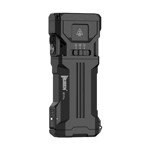 WUBEN X1Pro Rechargeable Flashlights high lumens, Super Bright 12300 lumens