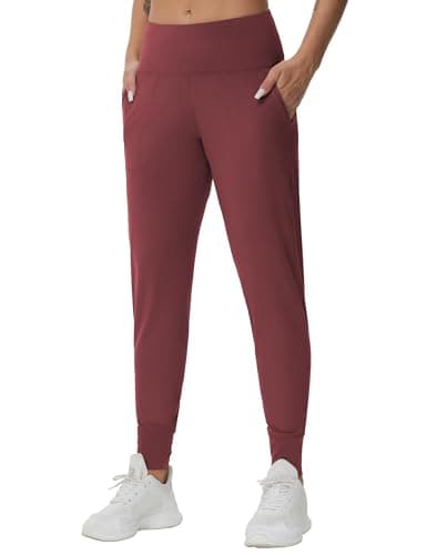 THE GYM PEOPLE Womens Joggers Pants with Pockets Athletic Leggings Tapered Lounge Pants for Workout, Yoga, Running, Training - Image 1
