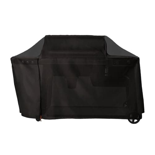 Fizentia Grill Cover for Traeger Grills,600D Waterproof Cover for Woodridge Electric Pro Wood Pellet Grill and Smoker,Outdoor Wood Pellet Smoker Covers for Woodridge Ellite (X-Large 67x27x47 in) - Image 1