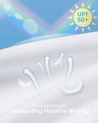 G4Free Womens UPF 50+ Long Sleeve Shirts Quick Dry Stretchy(White,XS) - Thumbnail 4