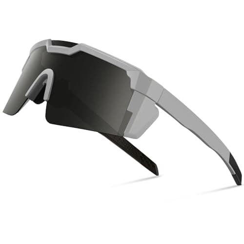 RSQQAV Polarized Sports Sunglasses for Men Women, Driving Fishing Cycling Mountain Bike UV400 Protection - Image 1