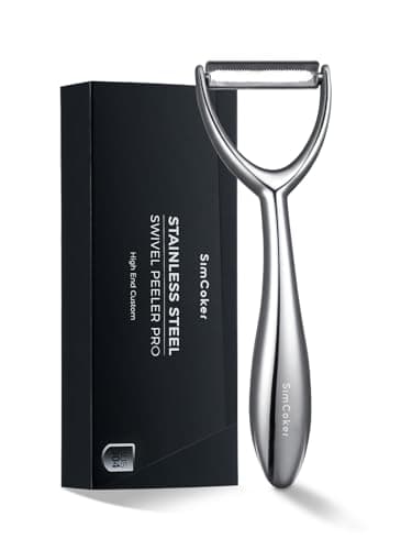 Y Vegetable Peeler, Ultra Sharp Stainless Steel Potato Peeler for Fruits and Vegetables, Serrated Blade Kitchen Peeler with Ergonomic Non-Slip Handle
