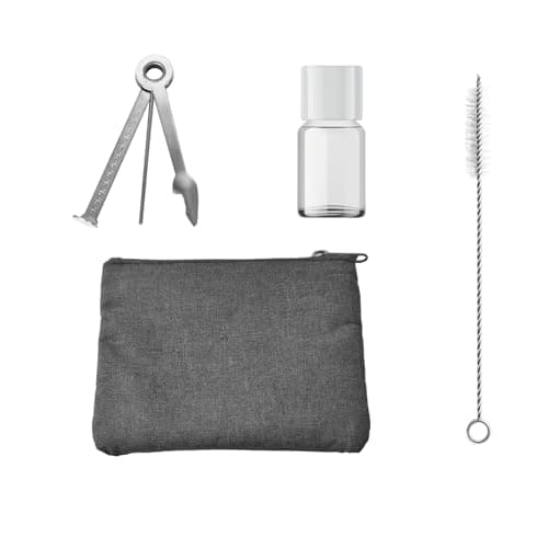 Capped Straw Accessories Set - Suitable For Beginners, Easy To Clean, Cleaning Tools and Storage Bag Included - Thumbnail 5