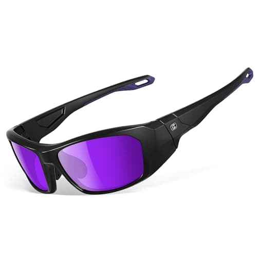 suoso Sports Polarized Sunglasses for Men & Women – UV400 Protection Wrap Around Sun glasses for Fishing, Driving & Cycling - Image 1