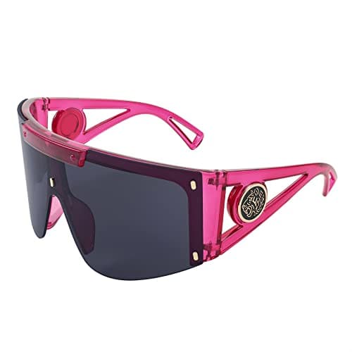 FEISEDY One Piece Oversized Sunglasses for Men Women Big Shades Wrap Shield Sunglasses for Cycling Driving Vacation B4027 - Image 1