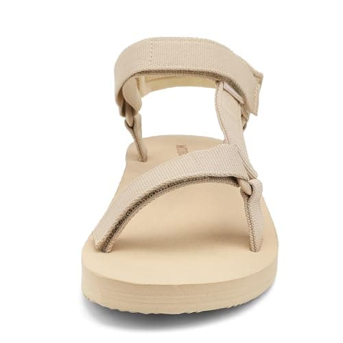 Muboliy Women's Sandals Casual Summer Water Sandals with Arch Support Yoga Mat Insole Outdoor Wadable Sandals - Thumbnail 4