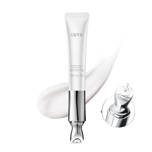 GUYU EMS Eye Cream for Puffiness Bag Under Eye Exosome & PDRN Vibrating Eye Tightener Cream for Dark Circle | NAD+, Caffeine, Peptide, Collagen | for Firming, Reducing Wrinkle(0.88 oz/25g) - Image 1