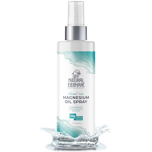Natural Elephant Dead Sea Magnesium Oil Spray for Topical Use | 100% Pure | 6.7 fl oz (Pack of 2) | Promotes Relaxation and Well-Being - Thumbnail 6