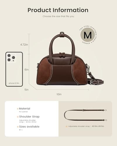 Cross Body Purse Small Crossbody Bags for Women Trendy,Triple Compartment Cell Phone Crossbody Wallet Purses with Card Slots - Thumbnail 4