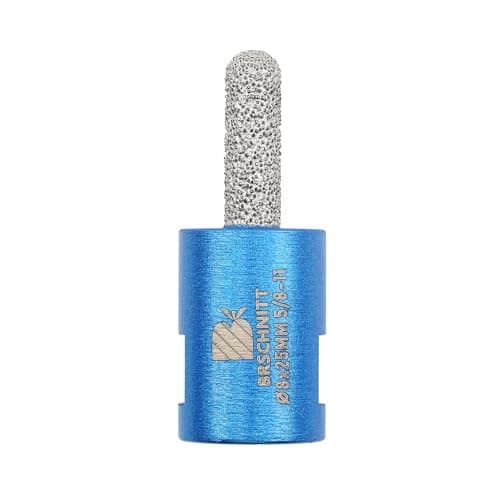 Diamond Mortar Raking Bit - BRSCHNITT for Mortar Raking Tuck Pointing Granite Marble Concrete Masonry Stone Removals Vacuum Brazed Bit with 5/8-11 Thread (5/16 Inch x 1 Inch) - Image 1