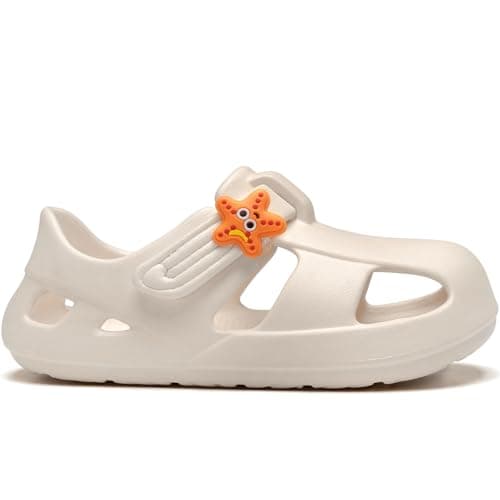 SC TBYF Splash Sandals for Toddlers Water Shoes For Baby Girls Boys Children Closed Toe Quick Drying Soft Lightweight EVA Anti-Slip Waterproof Unisex Beach Toddler Sandal for Little Kids - Image 1