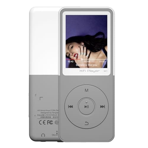 CONODO MP3 Player with Bluetooth 5.3, 1.8" Screen, Color-Block Music Player - Image 1