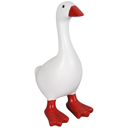 MAYIPLAY 7 Inch Desk Goose Desktop Goose Decor for Home Office Desk Tabletop Shelf Decorations Mini Porch Goose Housewarming Holiday Birthday Gifts for Women Friends Coworkers - Image 1