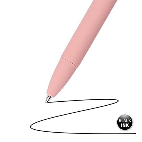 Sikao Morandi Pens Bulk 60 Pack – Smooth Writing 1.0mm, Click Ballpoint Pens with Black Ink, Aesthetic Soft Pens for School, Office, Journaling & Gift Use - Thumbnail 3