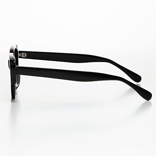 isheep Polarized Orange Lens Sunglasses – Unisex UV400 Protection, HD Polarized Shades for Enhanced Clarity and Glare Reduction, Retro Stylish Eyewear - Thumbnail 3