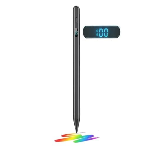Stylus Pen for iPad & Tablets, Dual OS Active Pencil with LED Power Display, Fast Charging, Tilt Sensitivity, Compatible with iPad iPhone Android Samsung Surface Fire Tablet Chromebook - Image 1